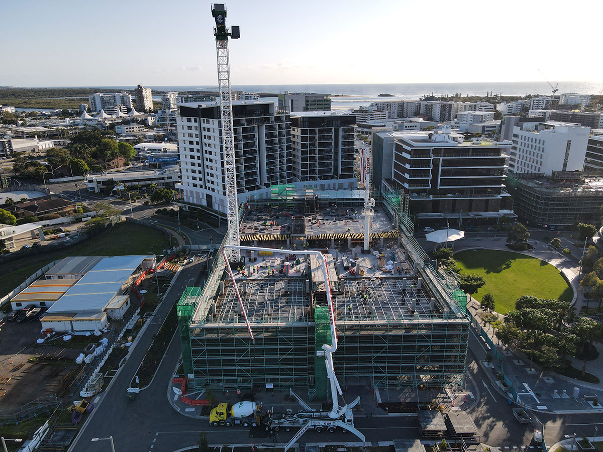 Maroochy Private Hospital progress